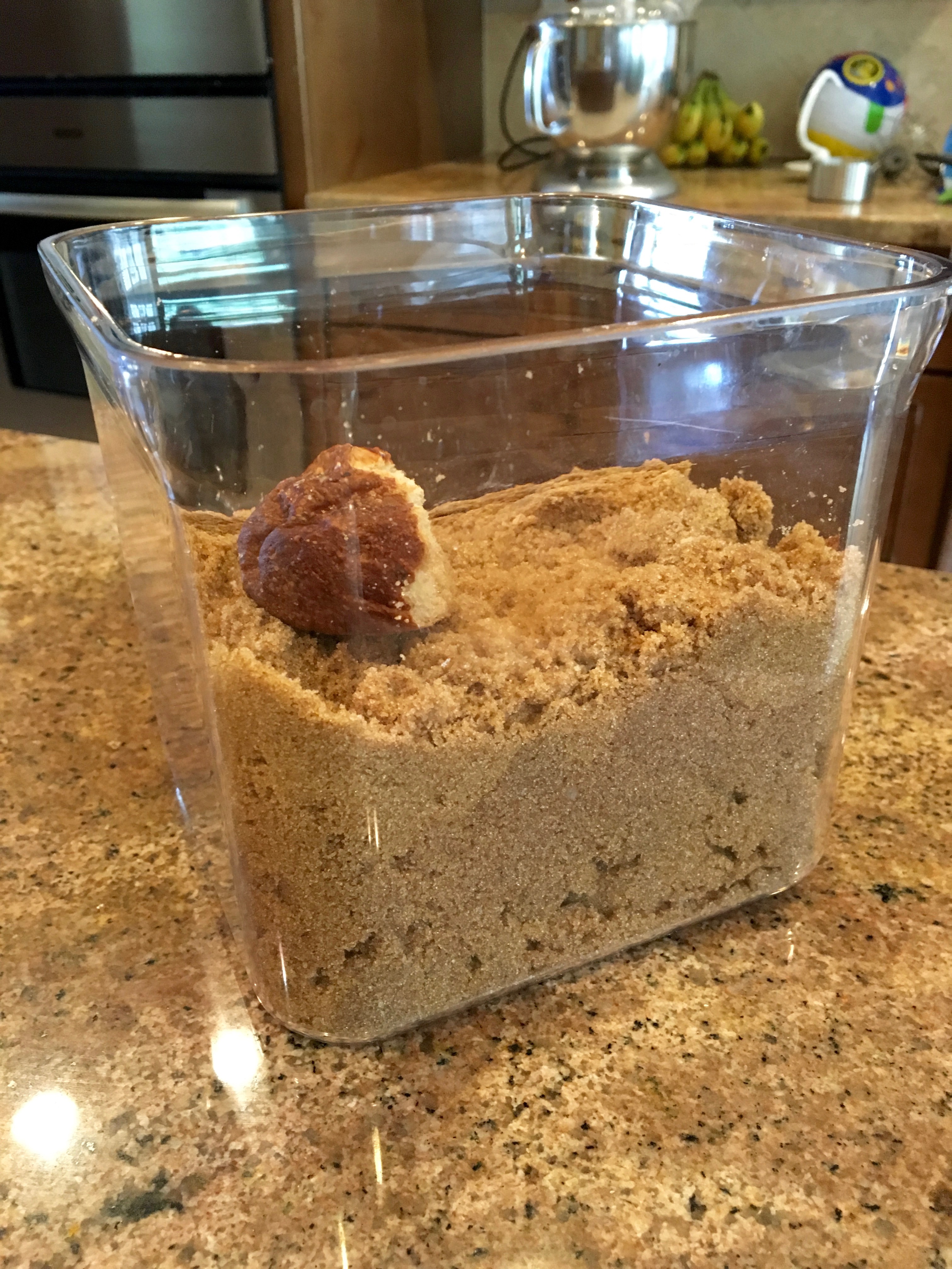 Kitchen Hack How To Soften Brown Sugar Shut The Front Dorr